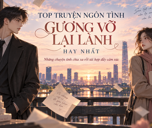 Top Truyện Ngôn Tình Gương Vỡ Lại Lành Hay Nhất, Càng Đọc Càng Day Dứt