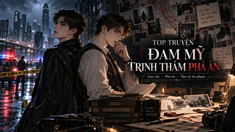 Top truyện đam mỹ trinh thám phá án đáng đọc